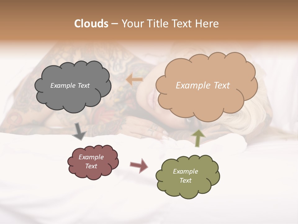 Relaxation Female Woman PowerPoint Template