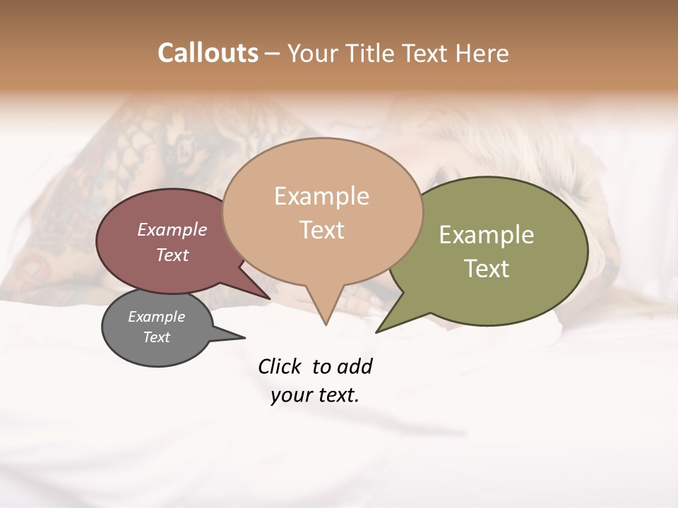 Relaxation Female Woman PowerPoint Template