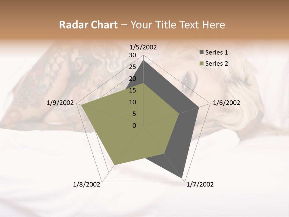 Relaxation Female Woman PowerPoint Template