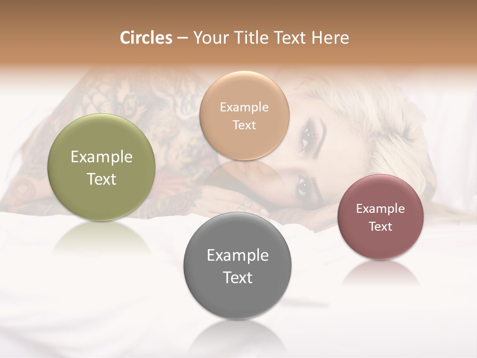 Relaxation Female Woman PowerPoint Template