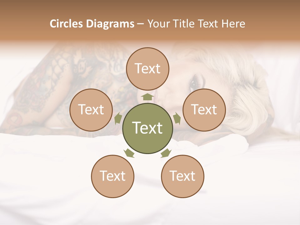 Relaxation Female Woman PowerPoint Template