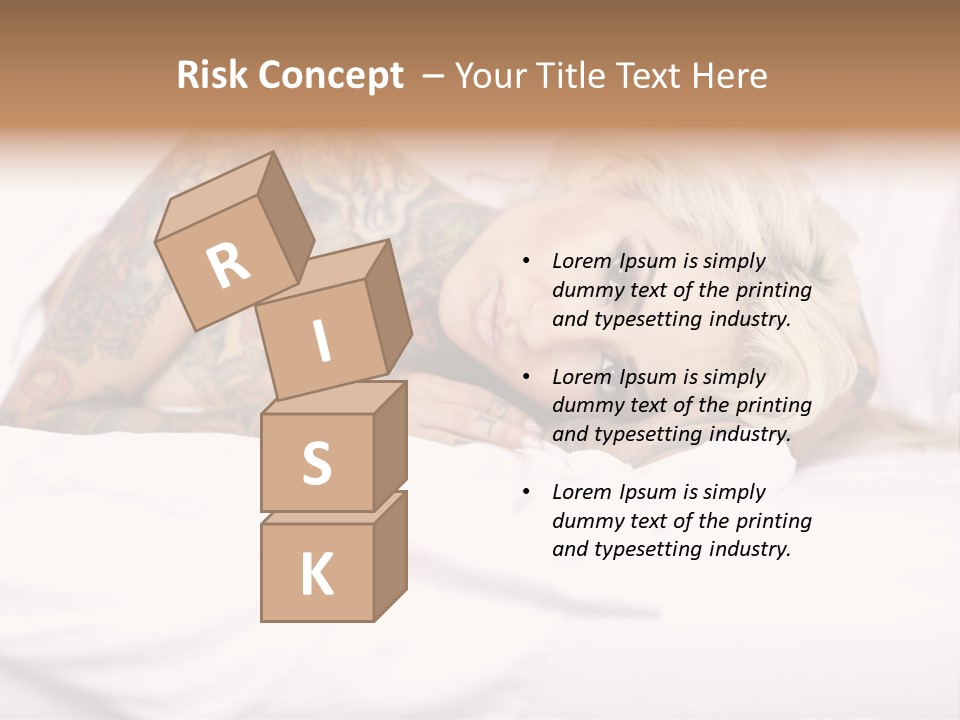 Relaxation Female Woman PowerPoint Template