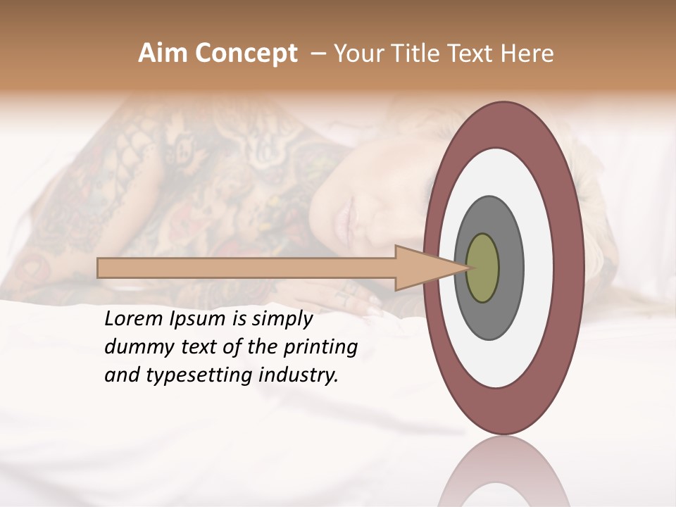 Relaxation Female Woman PowerPoint Template