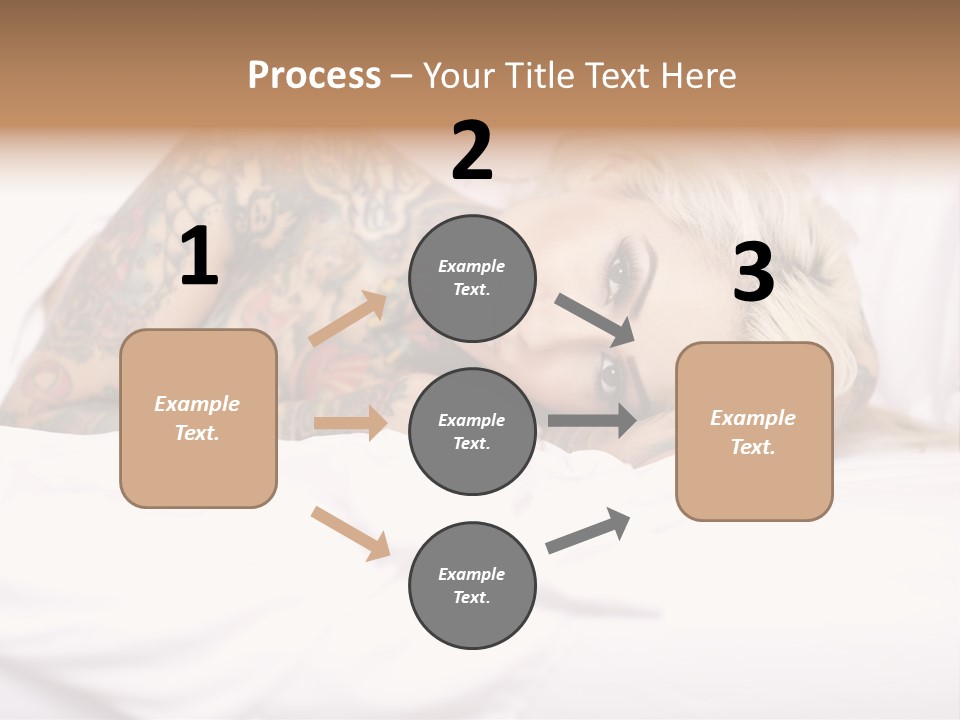 Relaxation Female Woman PowerPoint Template