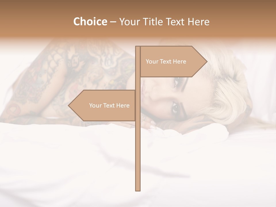 Relaxation Female Woman PowerPoint Template