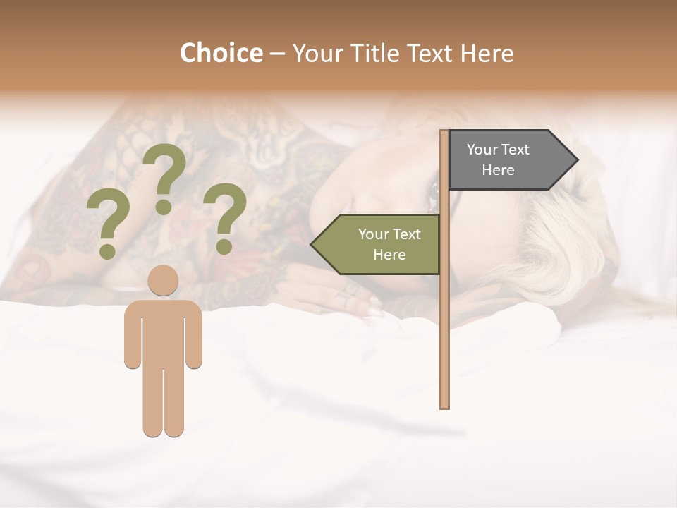 Relaxation Female Woman PowerPoint Template