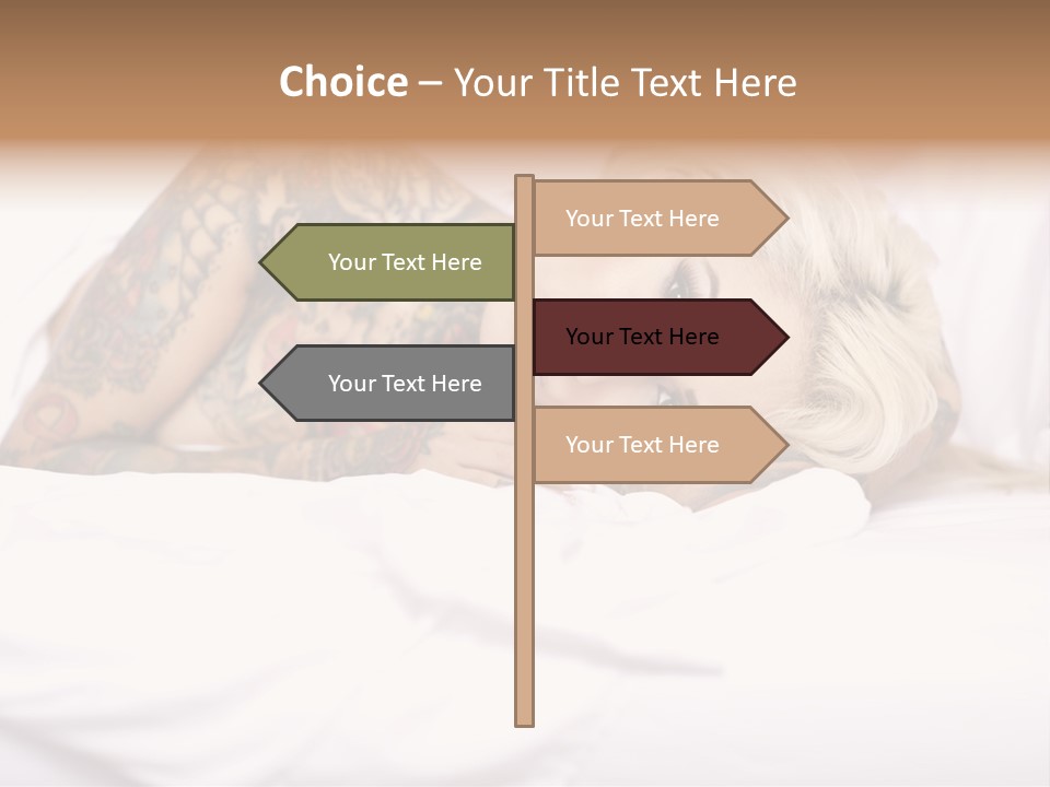 Relaxation Female Woman PowerPoint Template