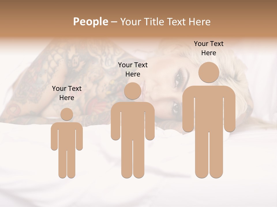 Relaxation Female Woman PowerPoint Template