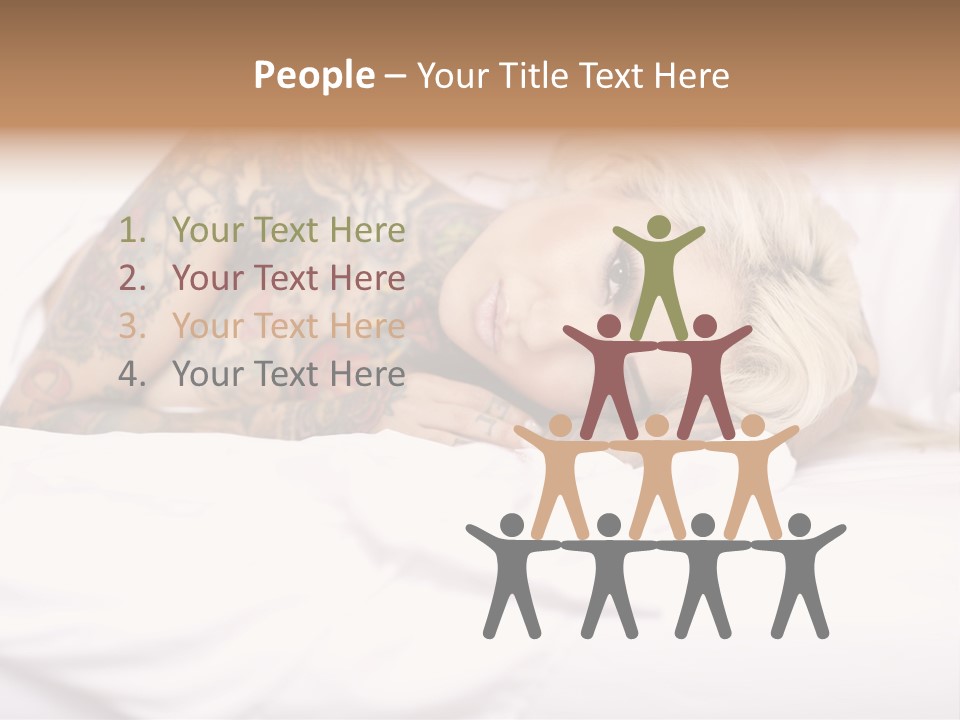 Relaxation Female Woman PowerPoint Template