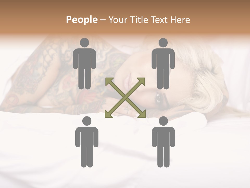 Relaxation Female Woman PowerPoint Template