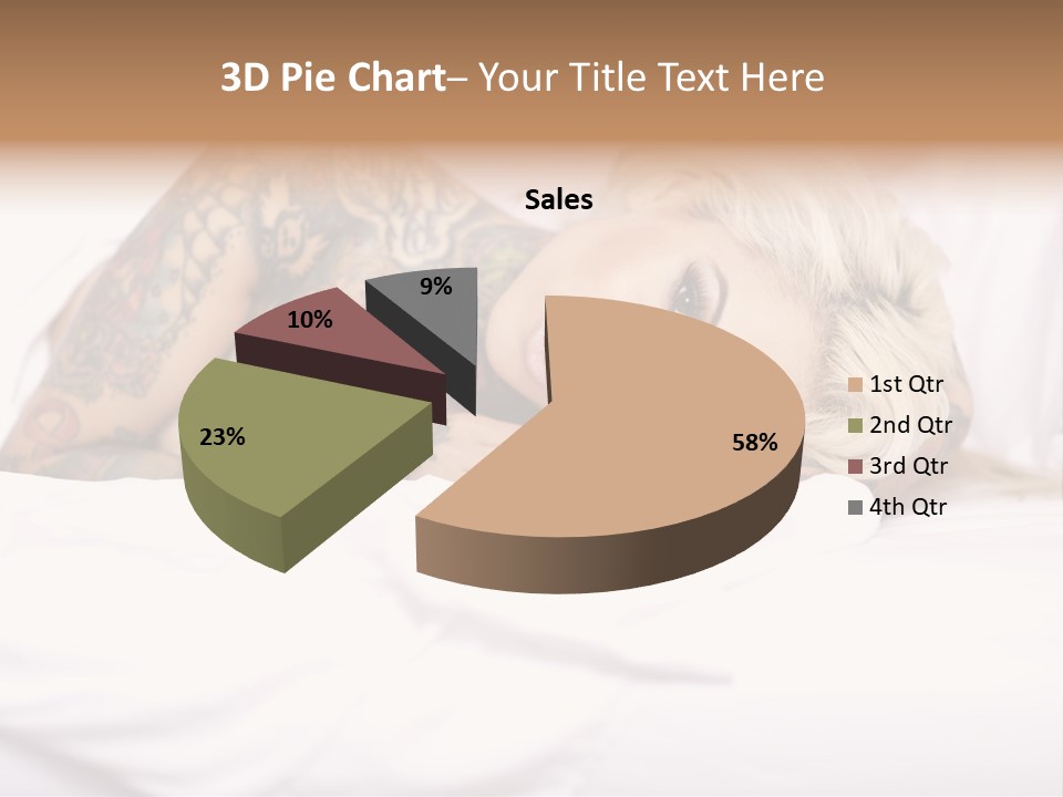 Relaxation Female Woman PowerPoint Template