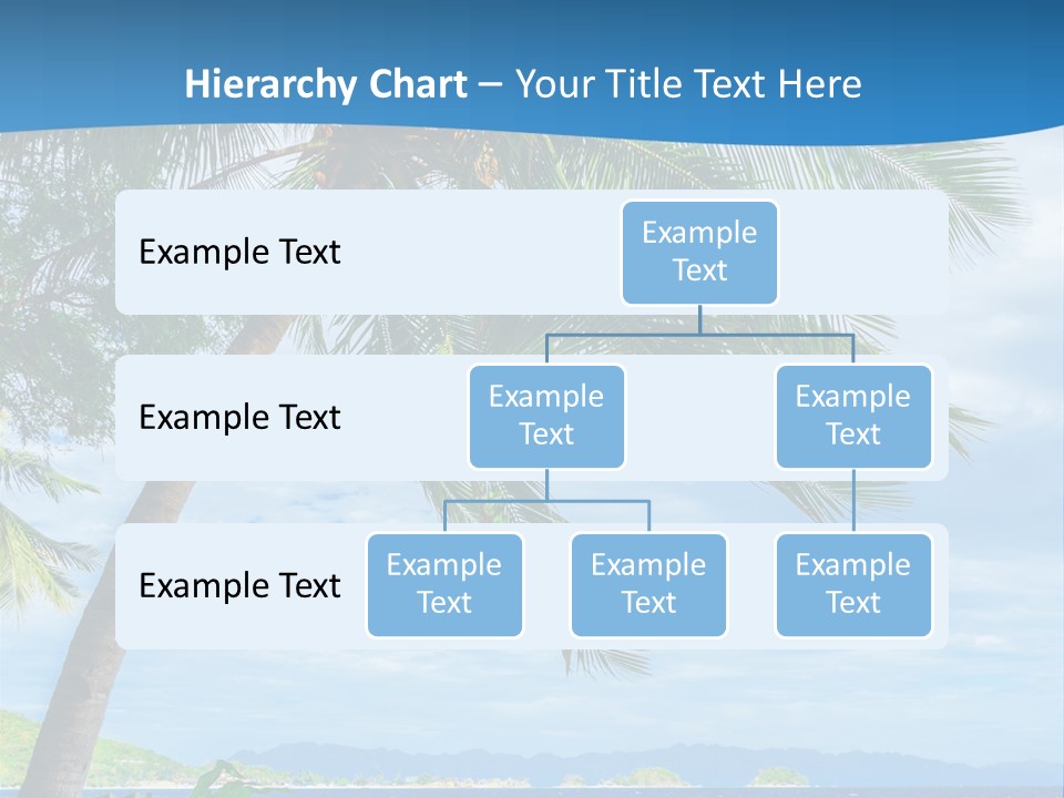 Tranquil Beach Sea PowerPoint Template