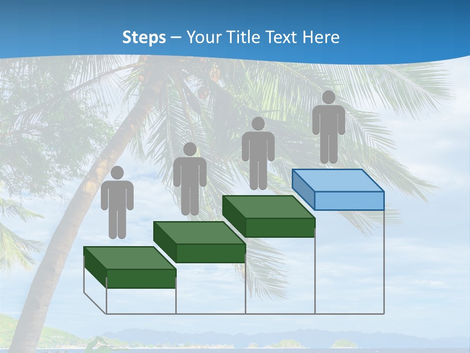 Tranquil Beach Sea PowerPoint Template
