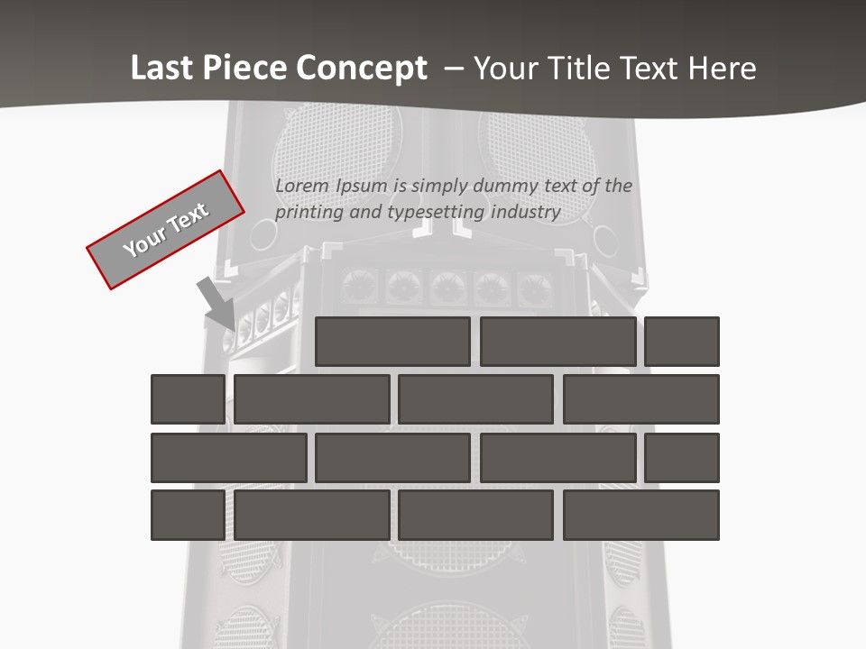 Design Party Black PowerPoint Template