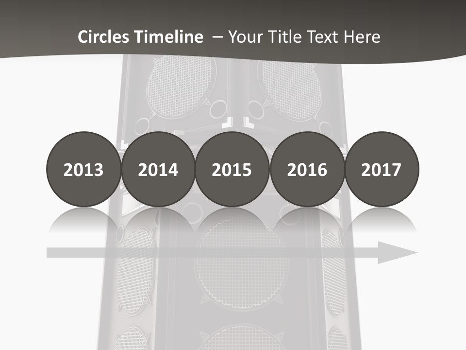 Design Party Black PowerPoint Template