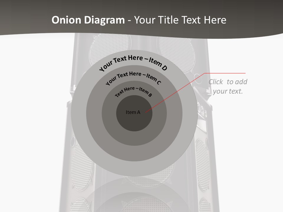 Design Party Black PowerPoint Template