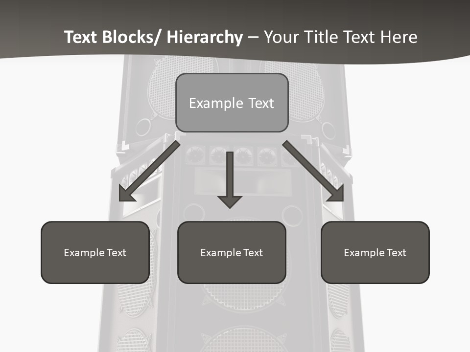 Design Party Black PowerPoint Template