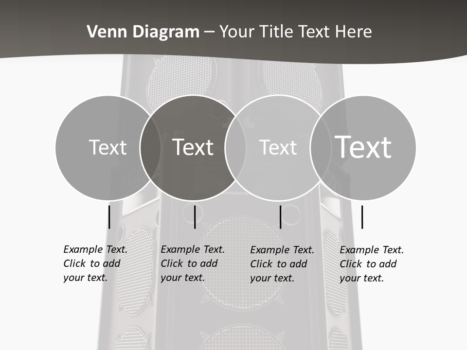 Design Party Black PowerPoint Template