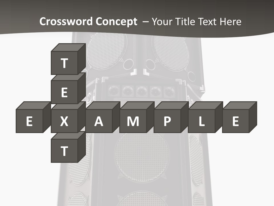 Design Party Black PowerPoint Template