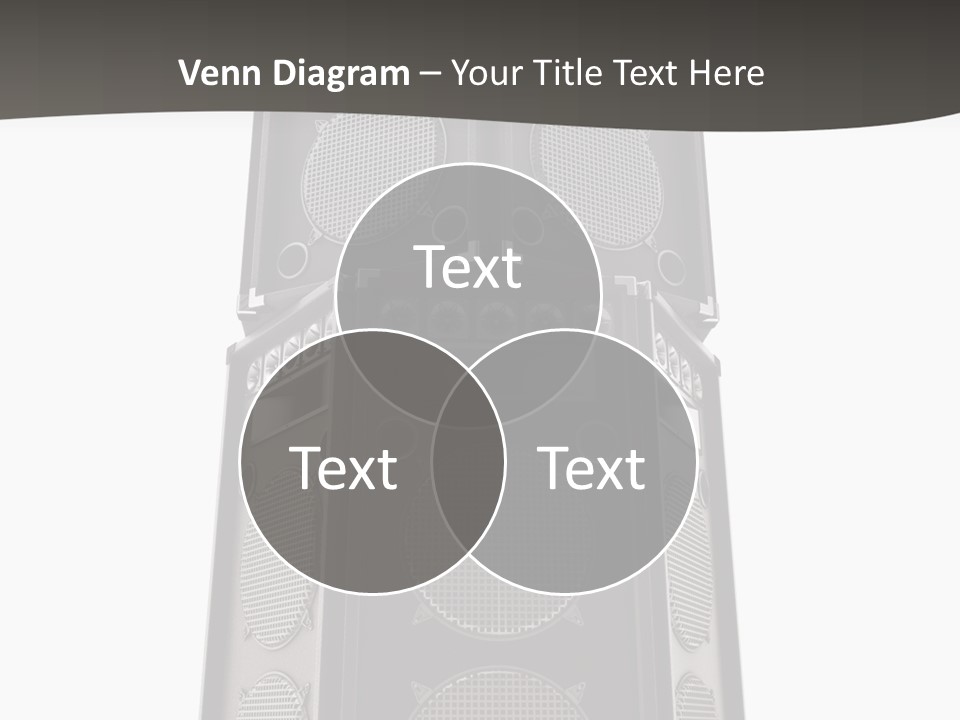 Design Party Black PowerPoint Template