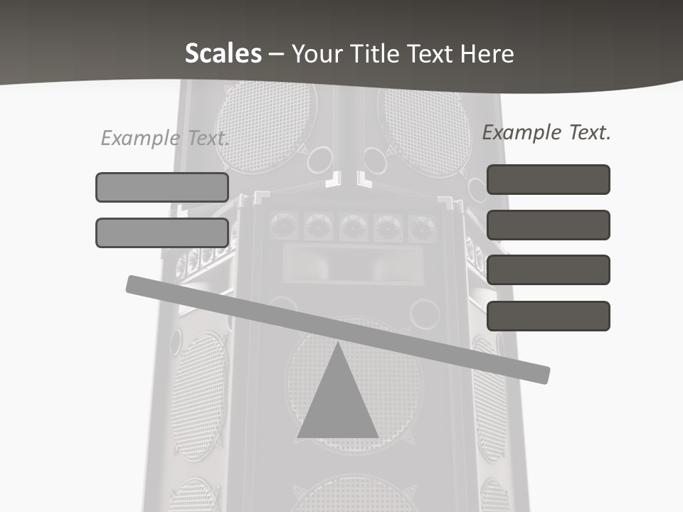 Design Party Black PowerPoint Template
