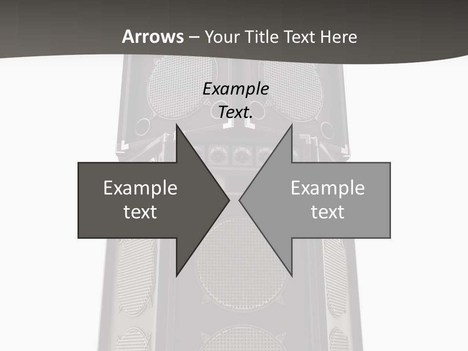 Design Party Black PowerPoint Template