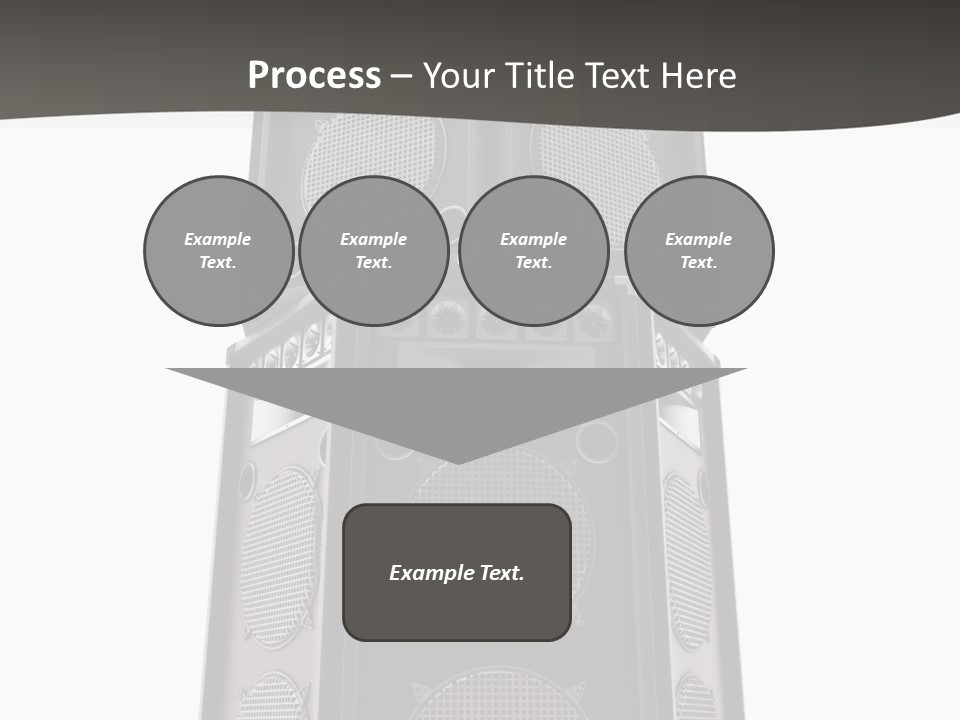 Design Party Black PowerPoint Template
