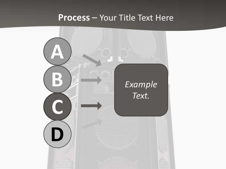 Design Party Black PowerPoint Template