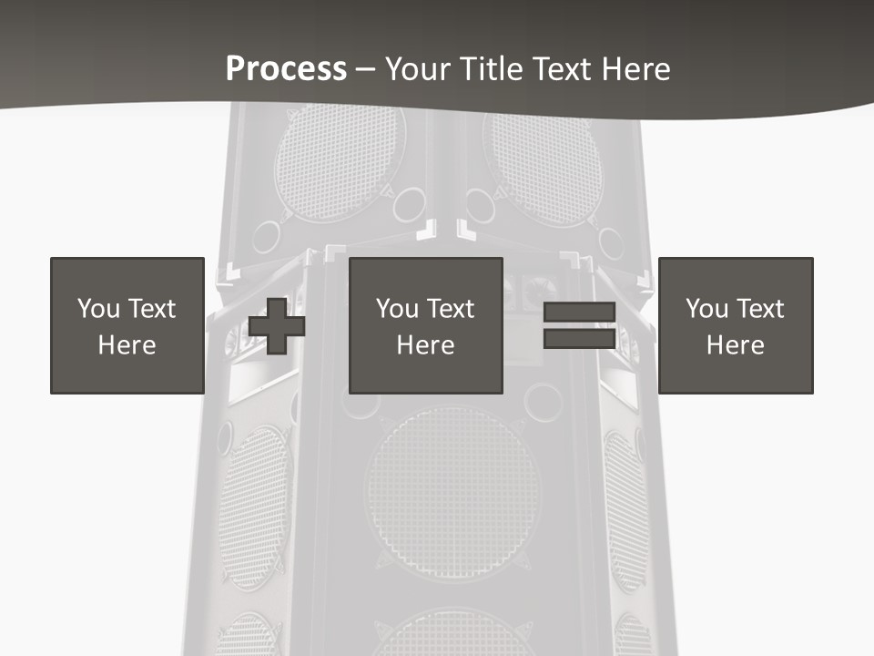 Design Party Black PowerPoint Template