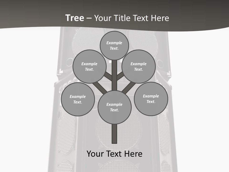 Design Party Black PowerPoint Template