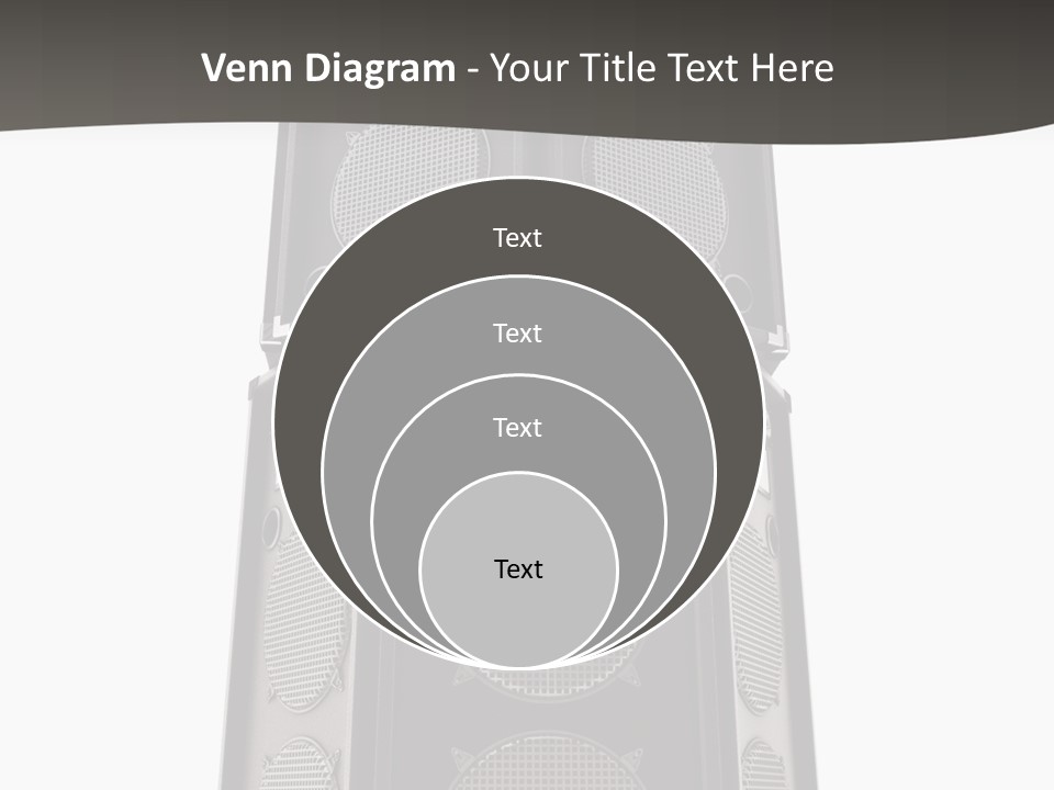 Design Party Black PowerPoint Template