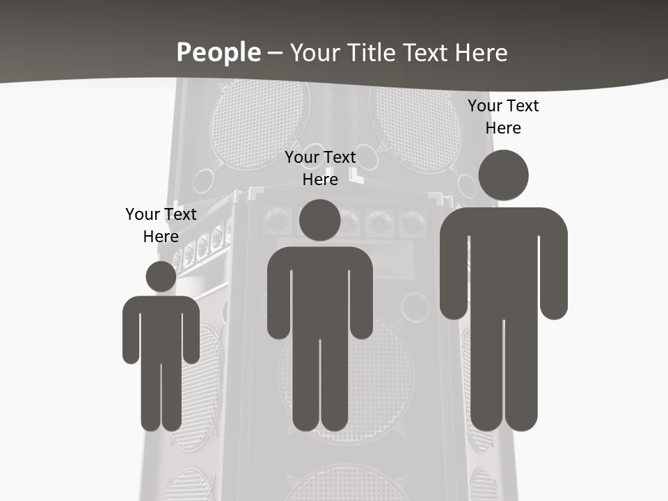 Design Party Black PowerPoint Template