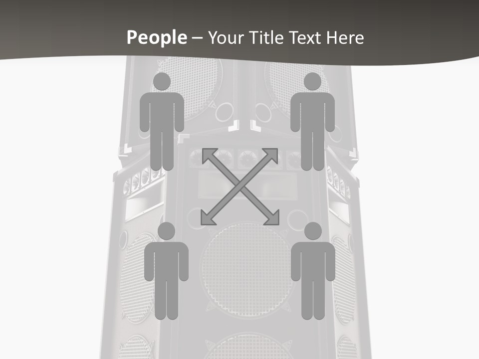 Design Party Black PowerPoint Template