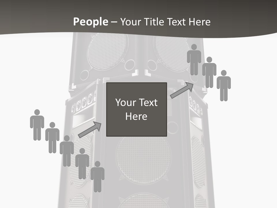 Design Party Black PowerPoint Template