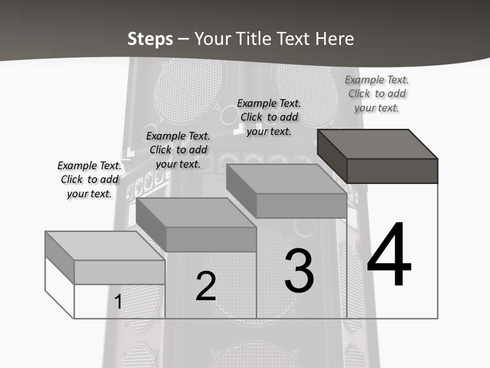 Design Party Black PowerPoint Template