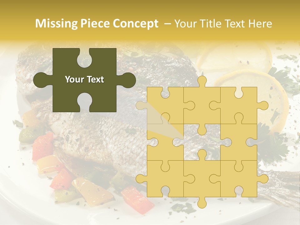 Food Filet Pepper PowerPoint Template