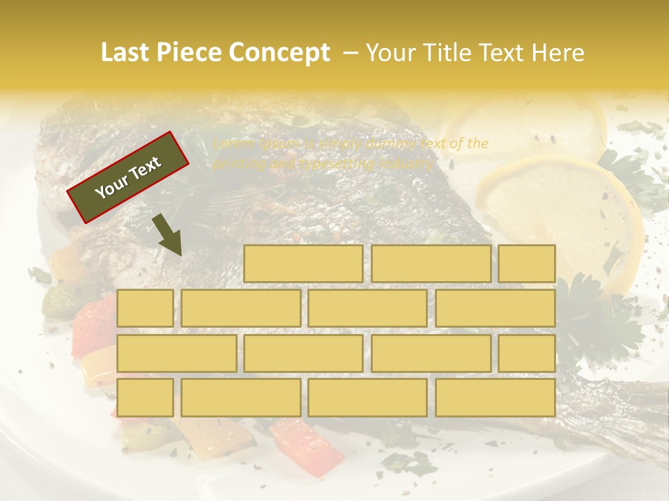 Food Filet Pepper PowerPoint Template