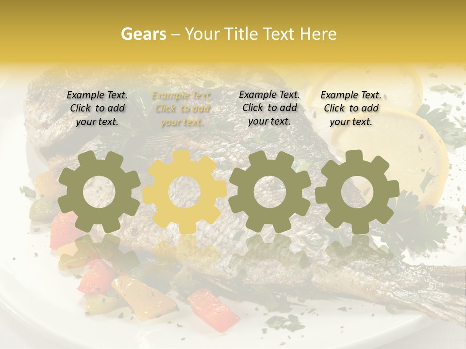 Food Filet Pepper PowerPoint Template