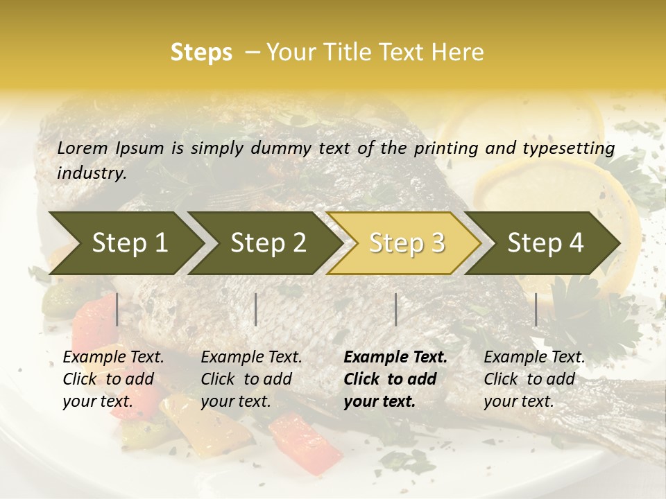 Food Filet Pepper PowerPoint Template