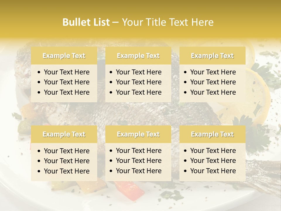 Food Filet Pepper PowerPoint Template