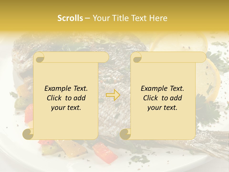 Food Filet Pepper PowerPoint Template