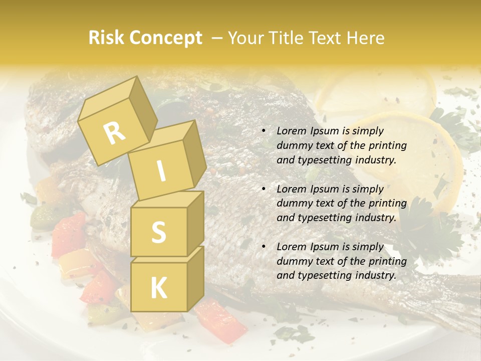 Food Filet Pepper PowerPoint Template