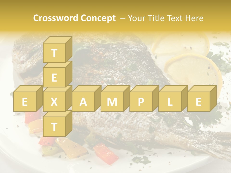 Food Filet Pepper PowerPoint Template