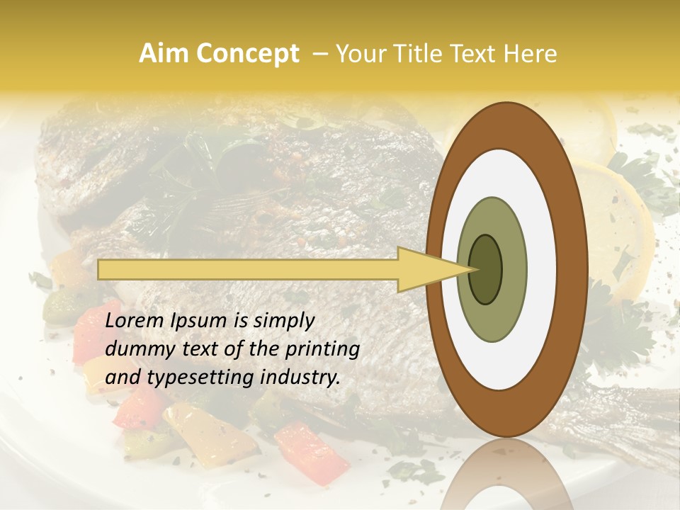 Food Filet Pepper PowerPoint Template