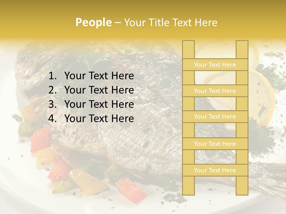 Food Filet Pepper PowerPoint Template