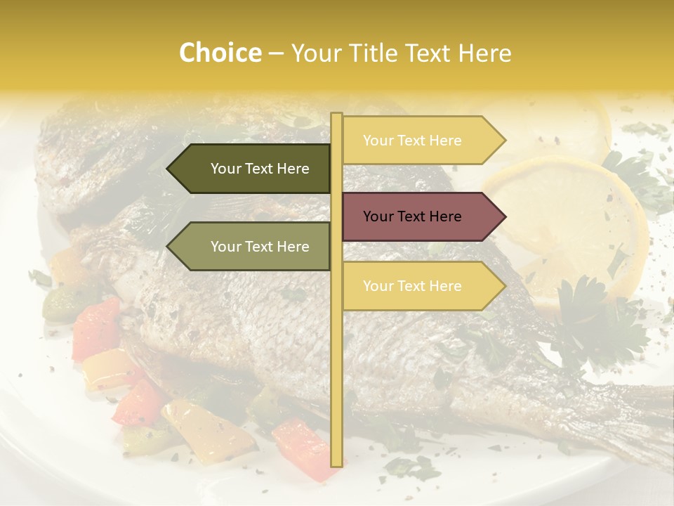 Food Filet Pepper PowerPoint Template