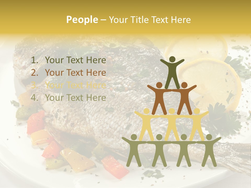 Food Filet Pepper PowerPoint Template
