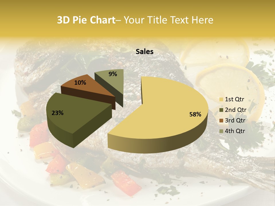 Food Filet Pepper PowerPoint Template