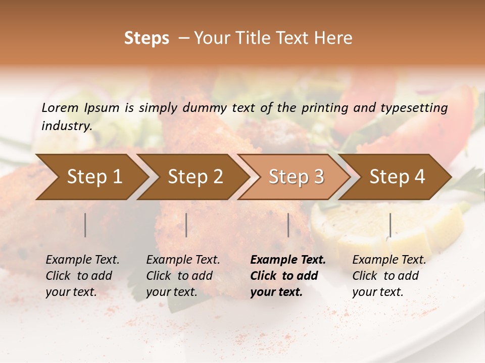 Dish Menu Appetizer PowerPoint Template