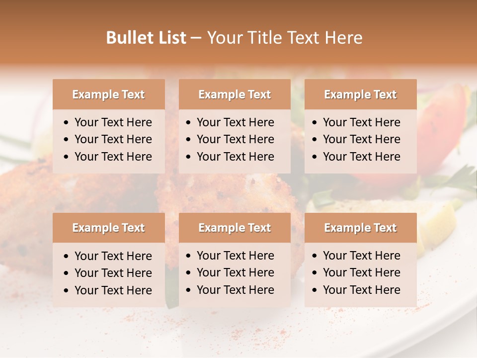 Dish Menu Appetizer PowerPoint Template